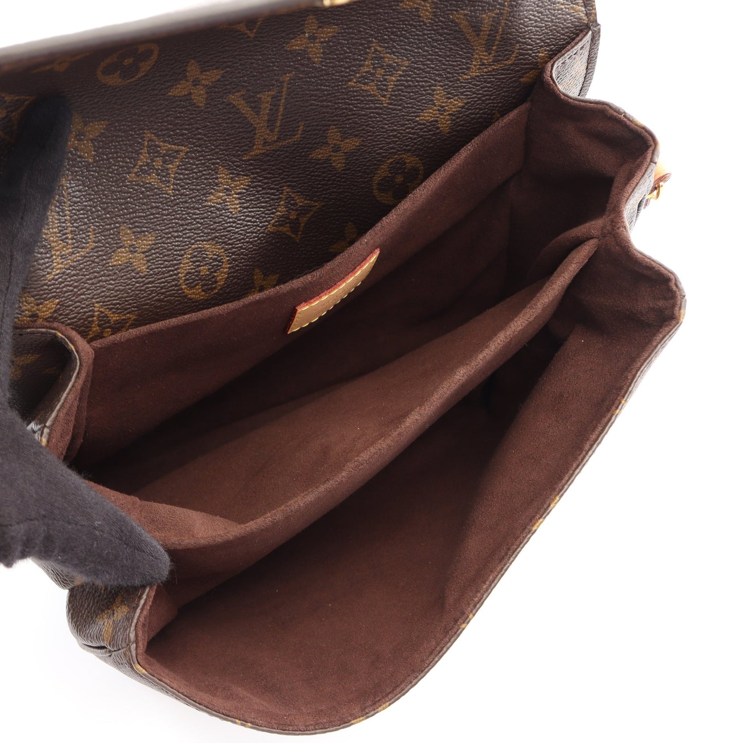 ポシェット メティス MM モノグラム 2WAY ハンドバッグ PVC レザー ブラウン ルイヴィトン バッグ LOUIS VUITTON
