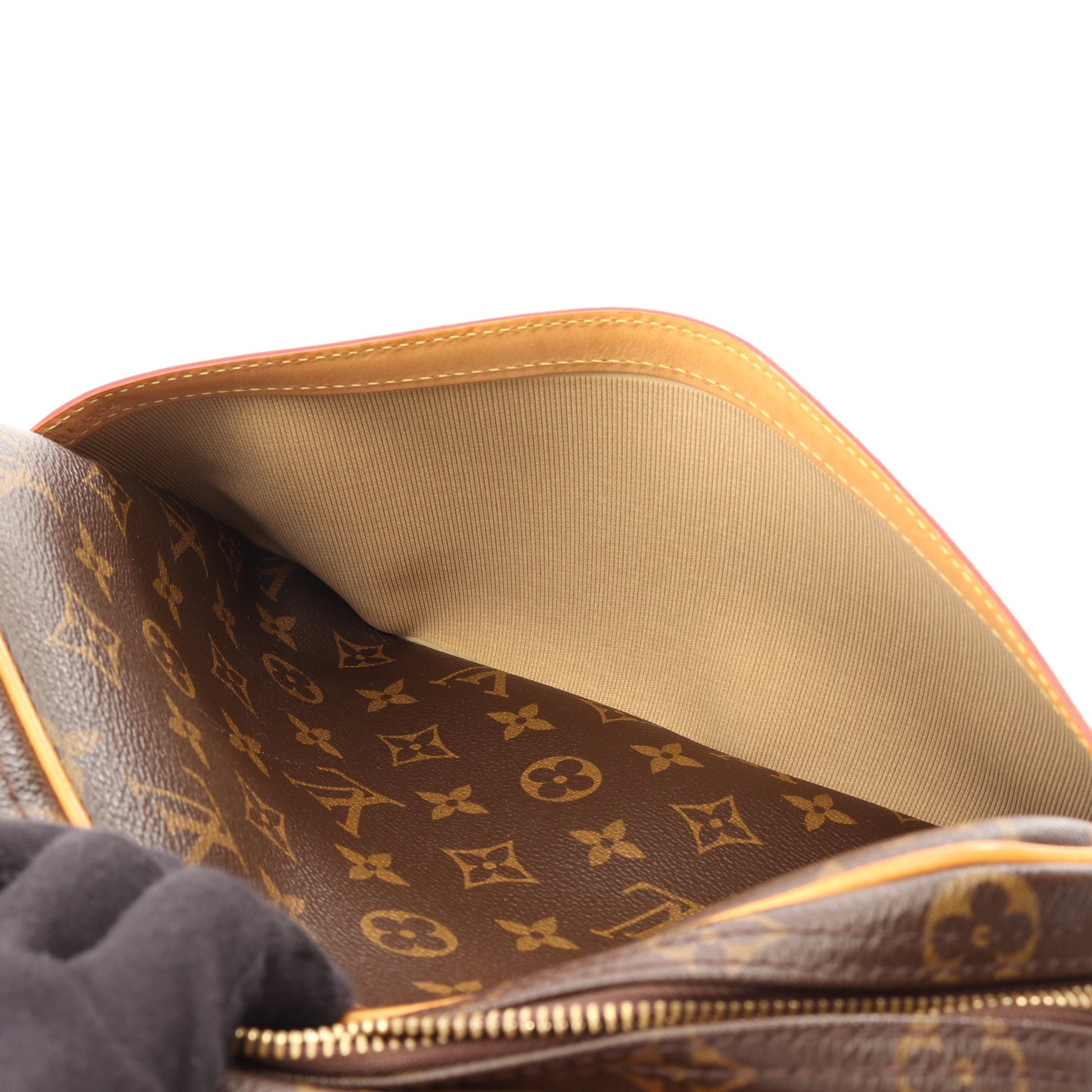 リポーターPM モノグラム ショルダーバッグ PVC レザー ブラウン ルイヴィトン バッグ LOUIS VUITTON