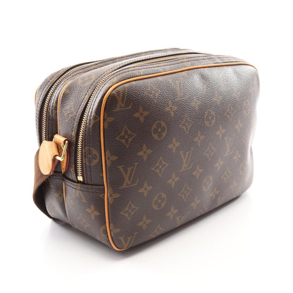 リポーターPM モノグラム ショルダーバッグ PVC レザー ブラウン ルイヴィトン バッグ LOUIS VUITTON