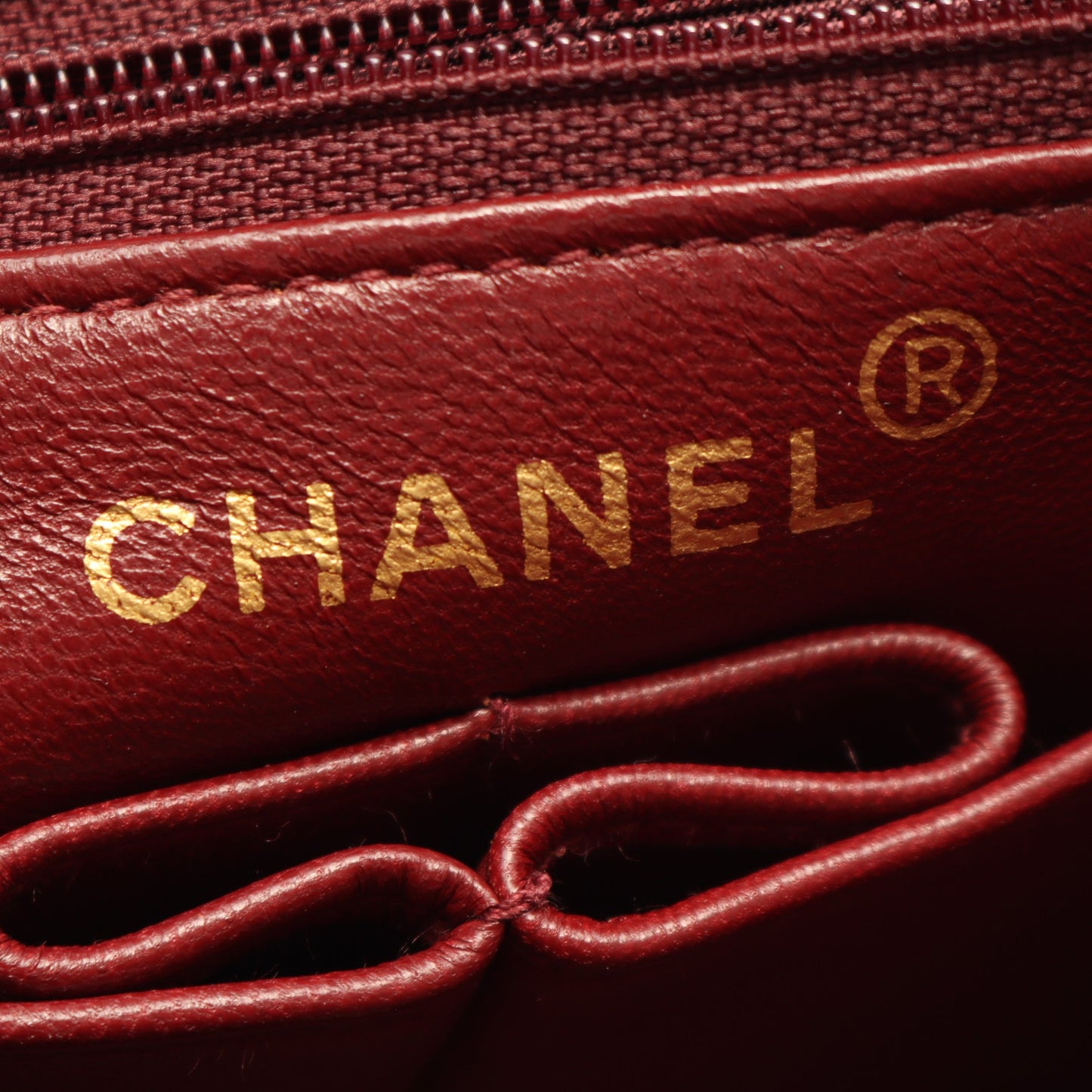 マトラッセ チェーンショルダーバッグ ラムスキン ブラック ゴールド金具 ヴィンテージ シャネル バッグ CHANEL