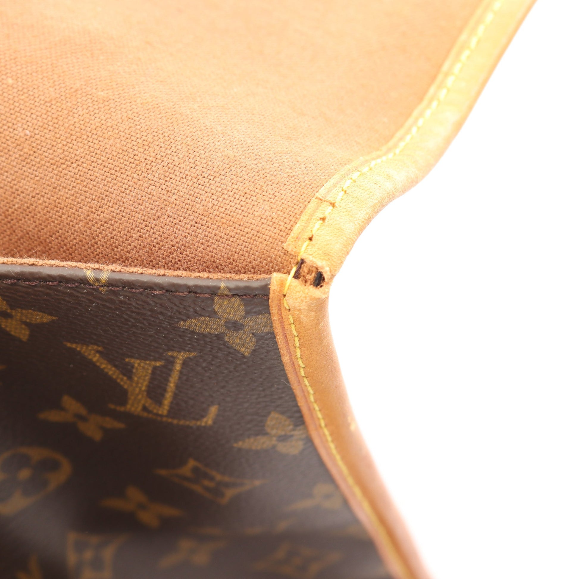 ビバリー モノグラム 2WAY ハンドバッグ PVC レザー ブラウン ルイヴィトン バッグ LOUIS VUITTON