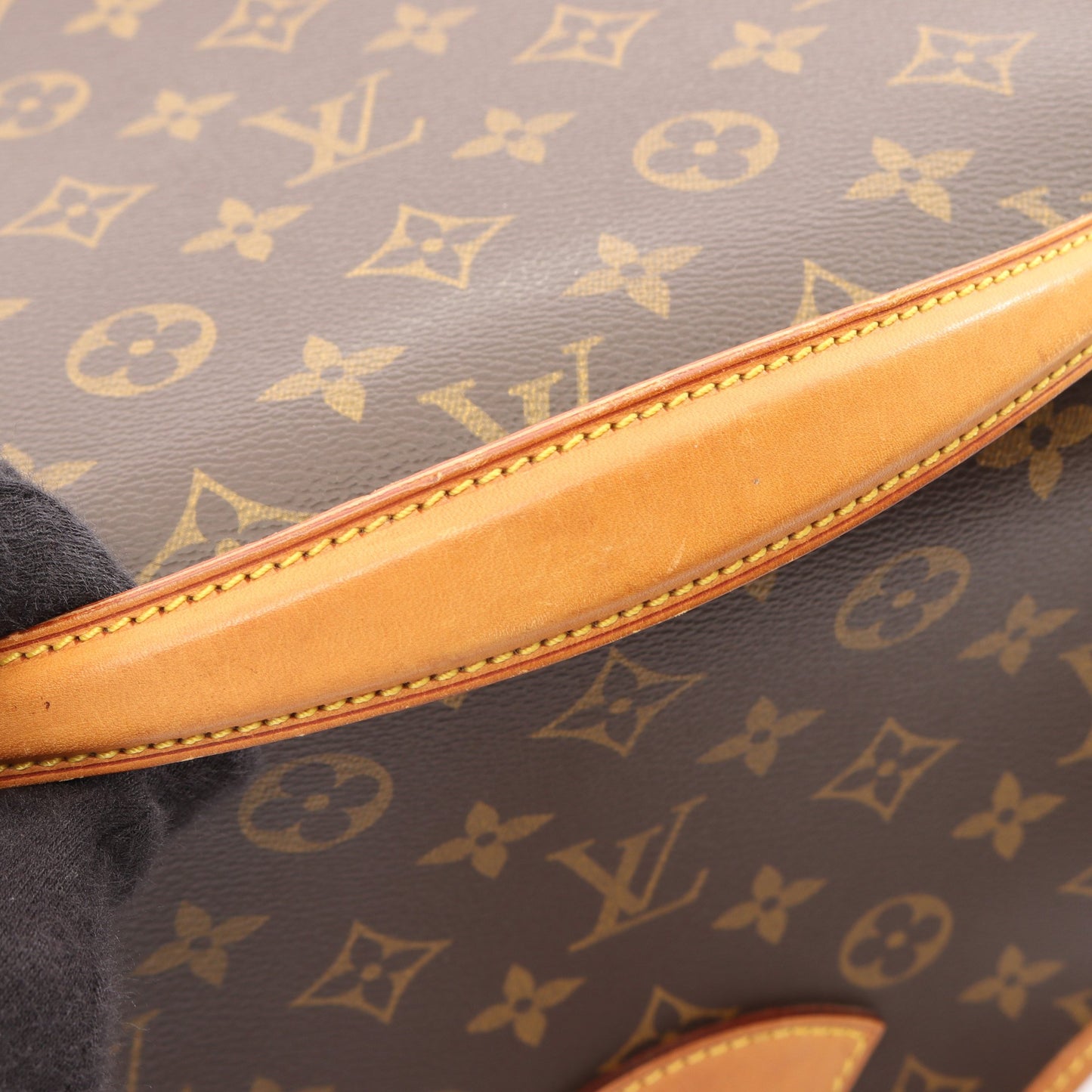 ビバリー モノグラム 2WAY ハンドバッグ PVC レザー ブラウン ルイヴィトン バッグ LOUIS VUITTON