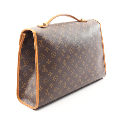 ビバリー モノグラム 2WAY ハンドバッグ PVC レザー ブラウン ルイヴィトン バッグ LOUIS VUITTON