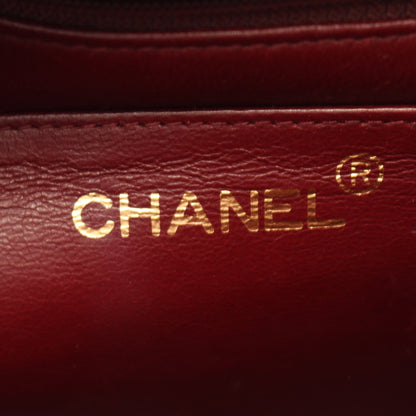 マドモアゼル ハンドバッグ ラムスキン ブラック ゴールド金具 シャネル バッグ CHANEL