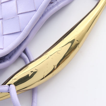 イントレチャート ミニ サーディン 2WAY ショルダーバッグ レザー ライトパープル ボッテガヴェネタ バッグ BOTTEGA VENETA