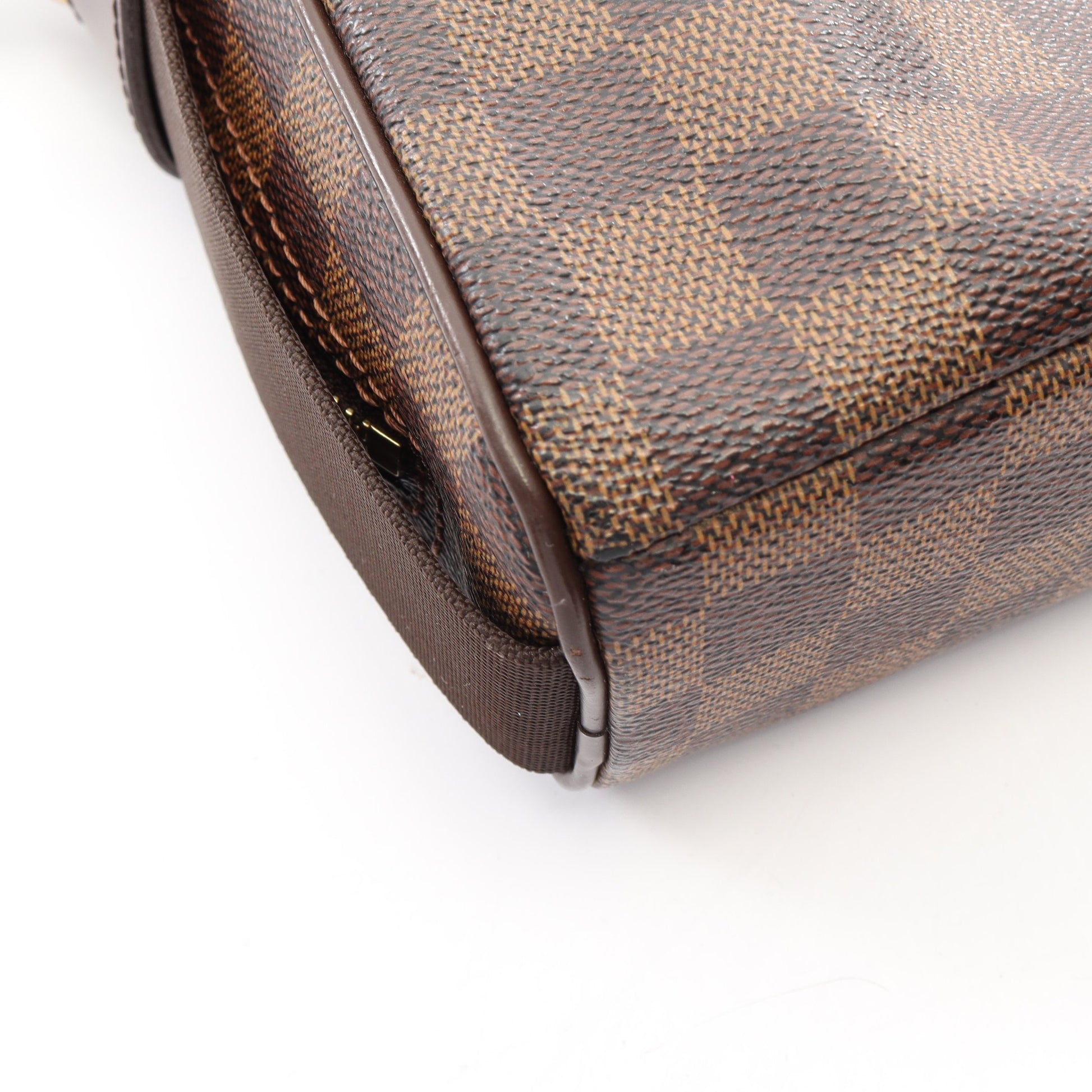 オラフPM ダミエエベヌ ショルダーバッグ PVC レザー ブラウン ルイヴィトン バッグ LOUIS VUITTON