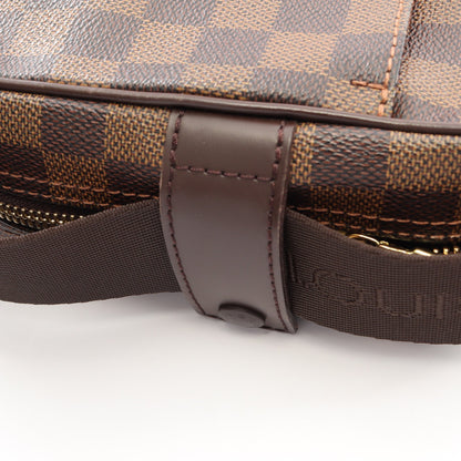 オラフPM ダミエエベヌ ショルダーバッグ PVC レザー ブラウン ルイヴィトン バッグ LOUIS VUITTON