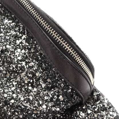クラシック ベルトバッグ ボディバッグ ウエストバッグ スパンコール レザー ブラック サンローランパリ バッグ SAINT LAURENT PARIS
