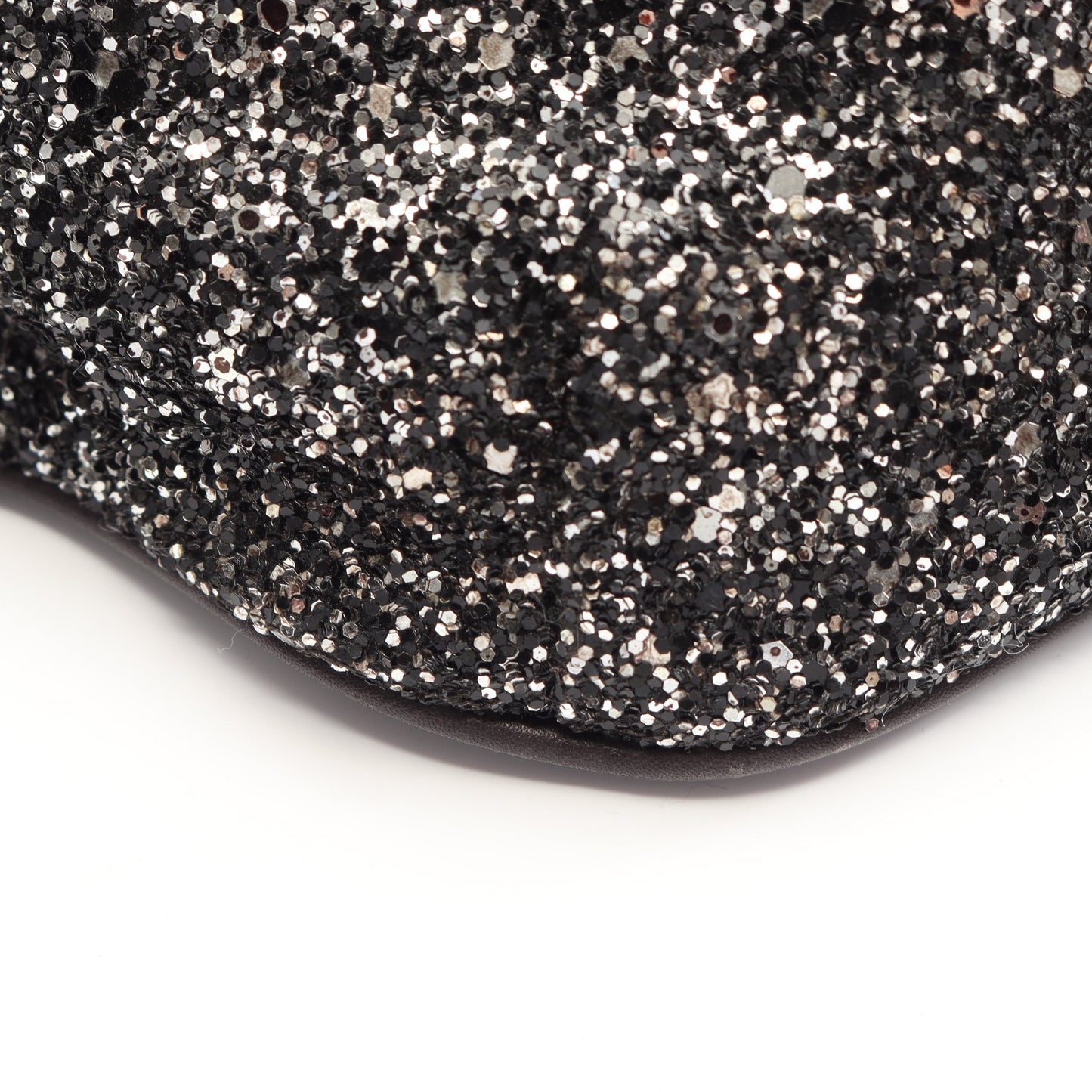 クラシック ベルトバッグ ボディバッグ ウエストバッグ スパンコール レザー ブラック サンローランパリ バッグ SAINT LAURENT PARIS