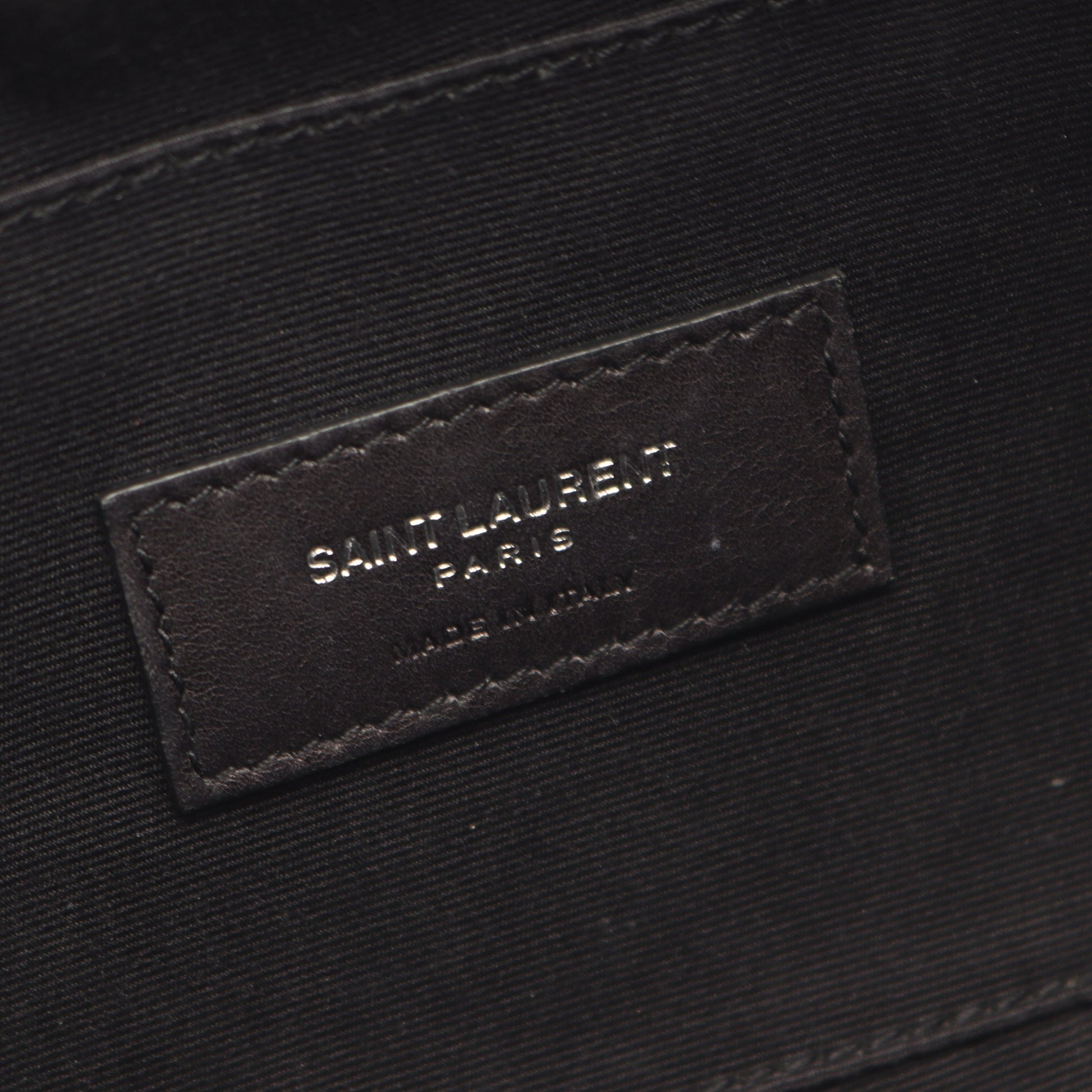 クラシック ベルトバッグ ボディバッグ ウエストバッグ スパンコール レザー ブラック サンローランパリ バッグ SAINT LAURENT PARIS