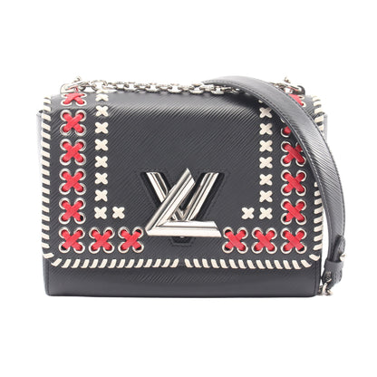 ツイストMM エピ ノワール チェーンショルダーバッグ レザー ブラック レッド ホワイト ルイヴィトン バッグ LOUIS VUITTON