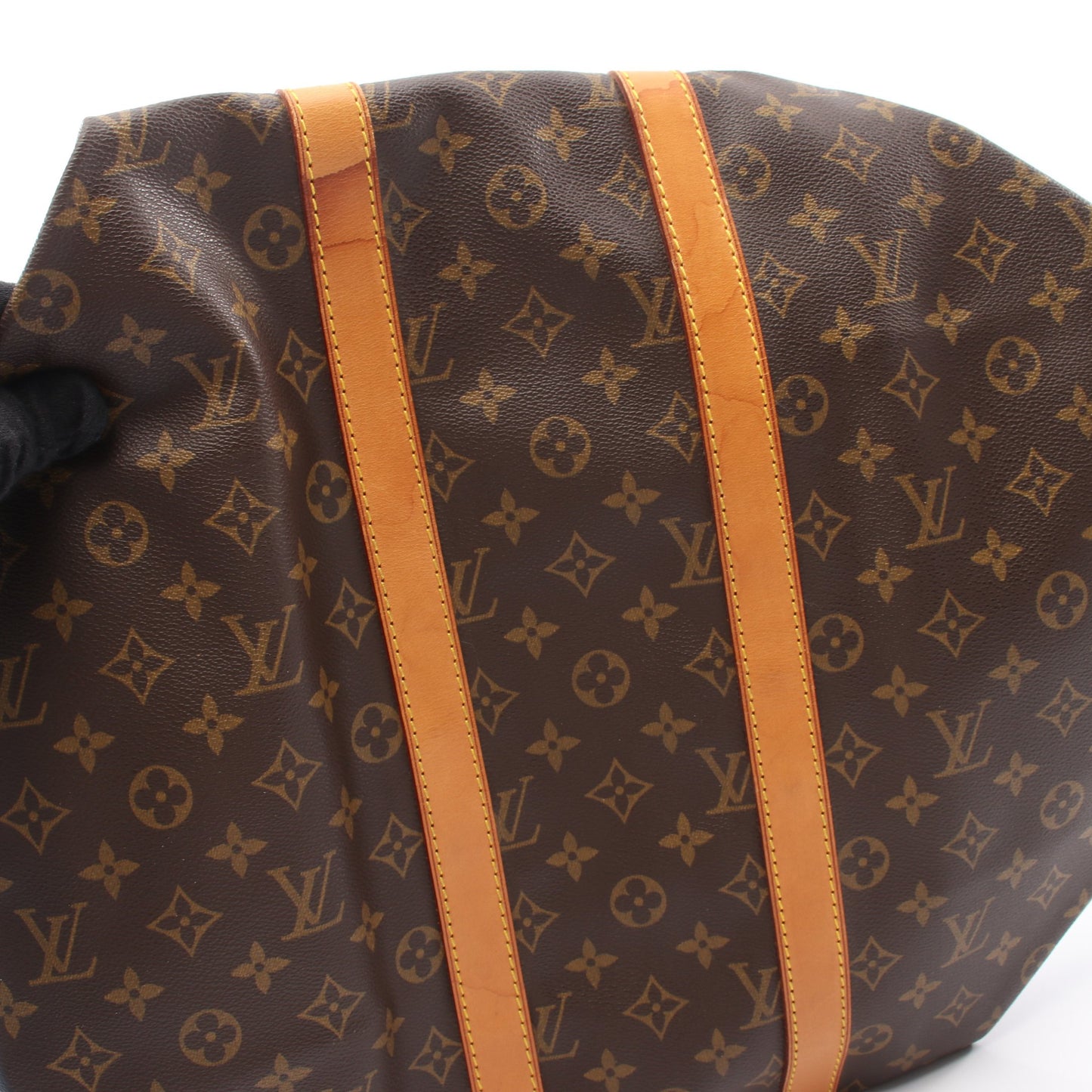 キーポル45 モノグラム ボストンバッグ PVC レザー ブラウン ルイヴィトン バッグ LOUIS VUITTON