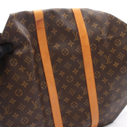 キーポル45 モノグラム ボストンバッグ PVC レザー ブラウン ルイヴィトン バッグ LOUIS VUITTON