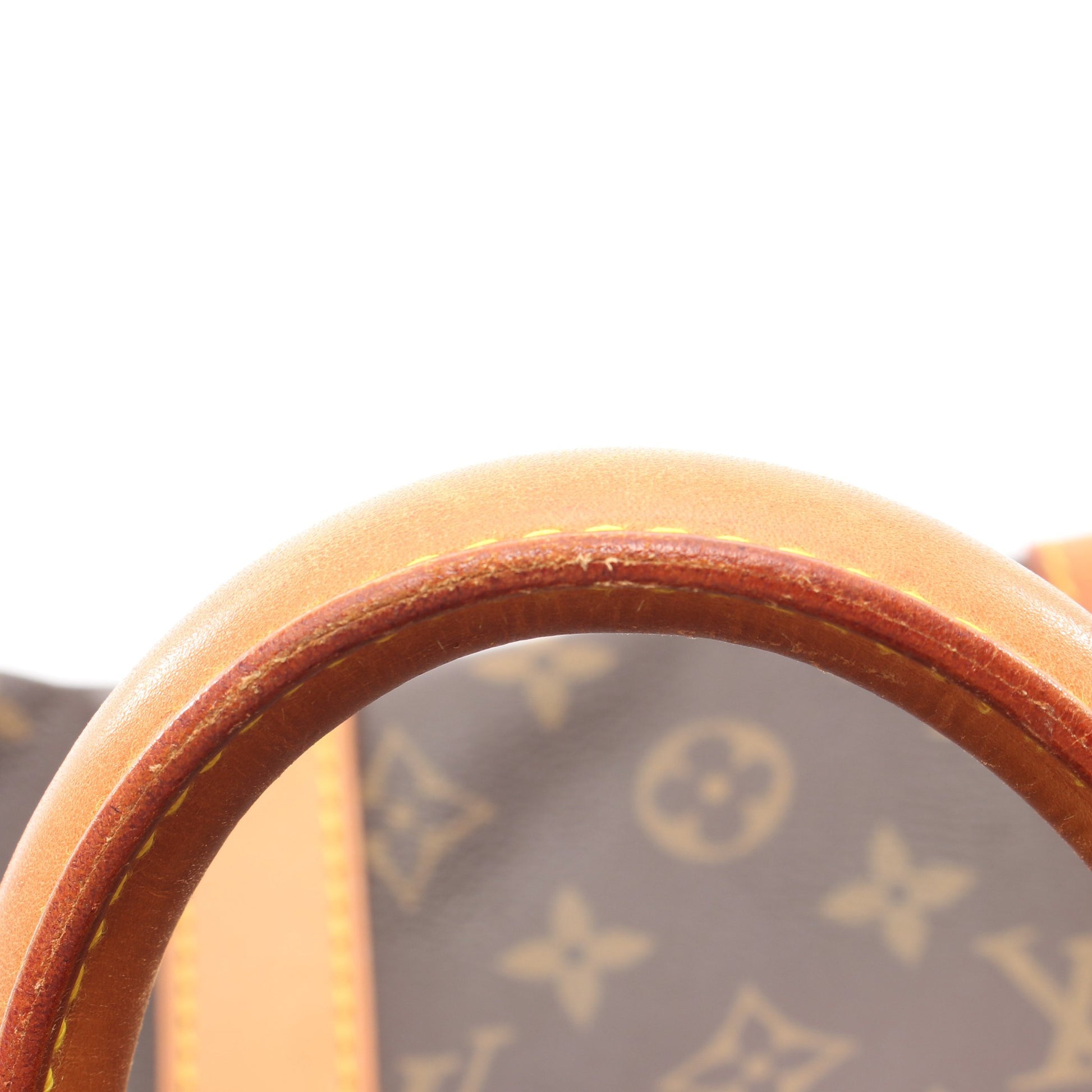 キーポル45 モノグラム ボストンバッグ PVC レザー ブラウン ルイヴィトン バッグ LOUIS VUITTON