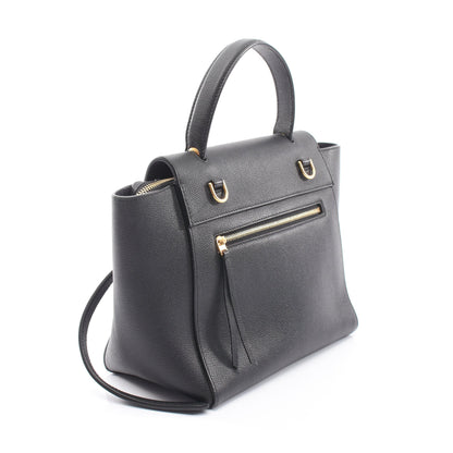 BELT BAG MICRO ベルトバッグ マイクロ 2WAY ハンドバッグ レザー ブラック セリーヌ バッグ CELINE