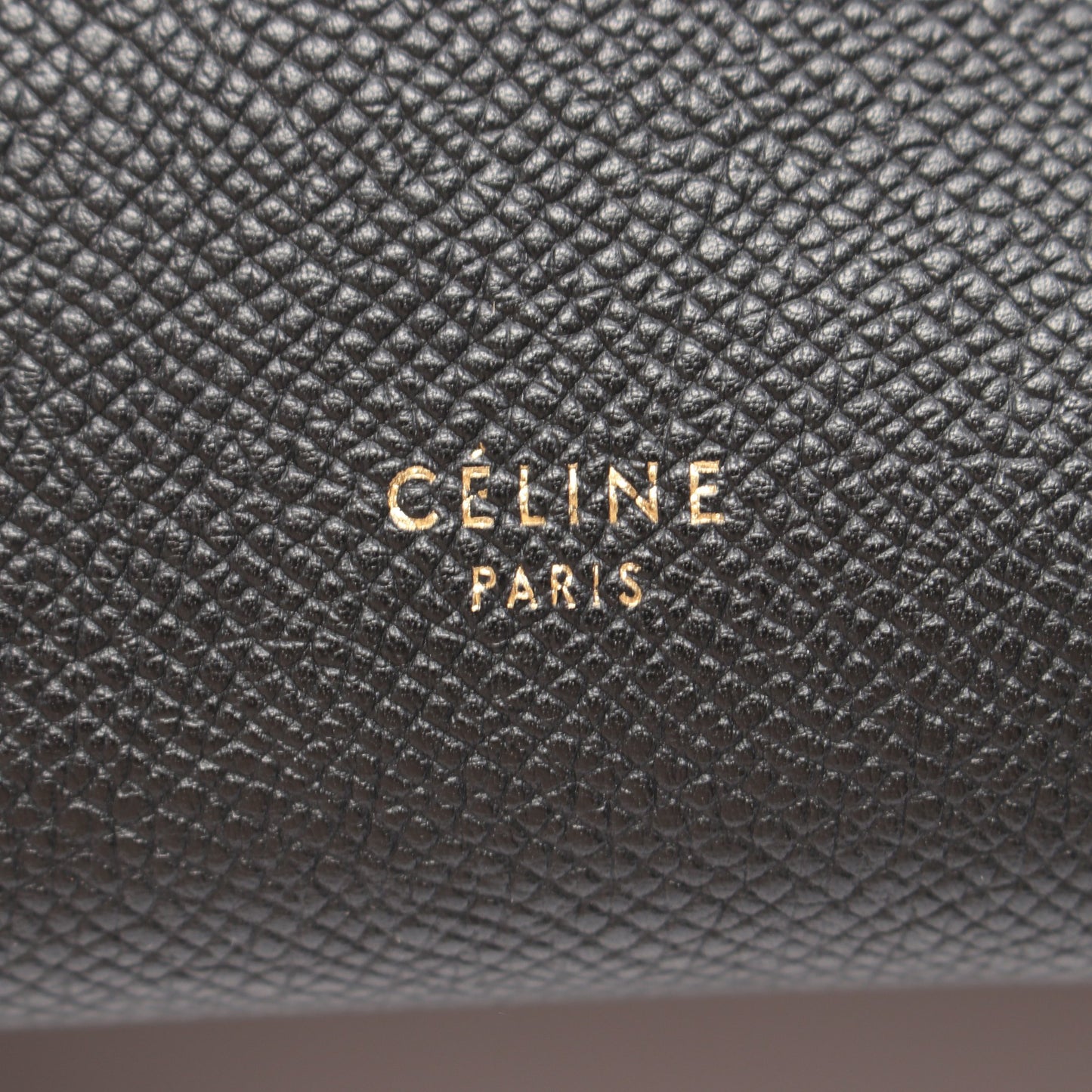 BELT BAG MICRO ベルトバッグ マイクロ 2WAY ハンドバッグ レザー ブラック セリーヌ バッグ CELINE