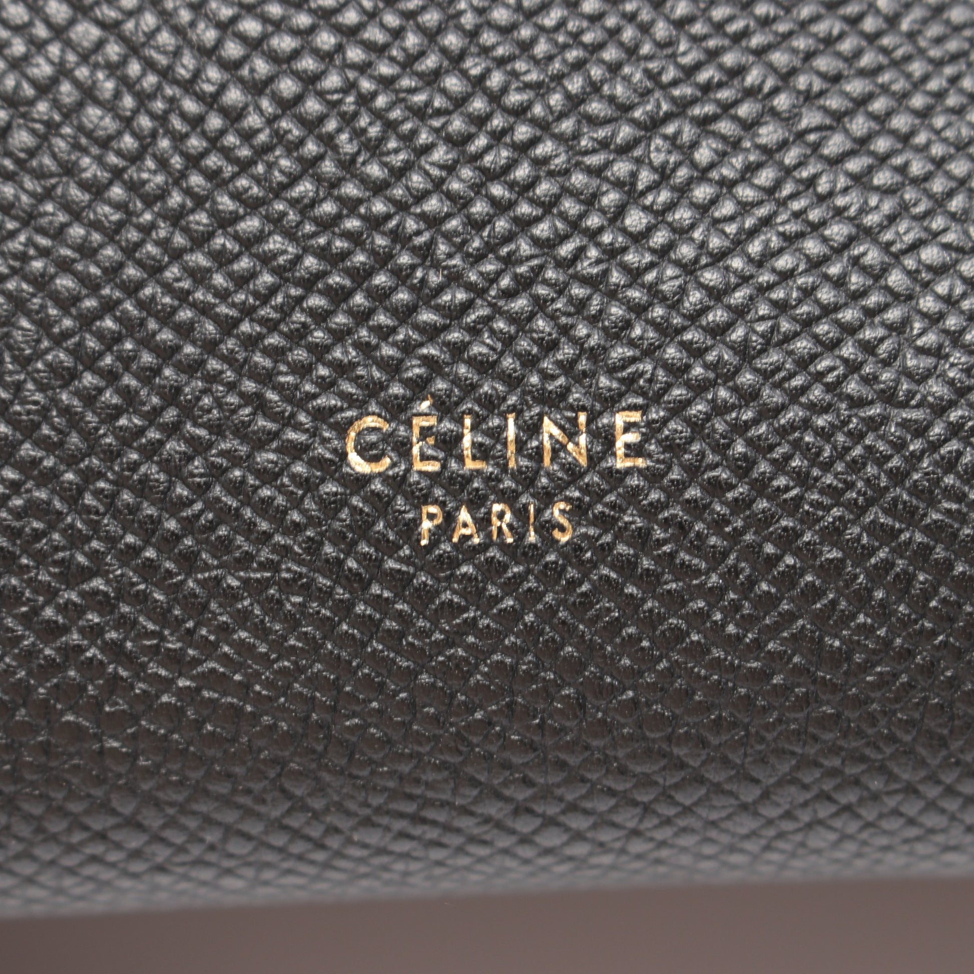 BELT BAG MICRO ベルトバッグ マイクロ 2WAY ハンドバッグ レザー ブラック セリーヌ バッグ CELINE