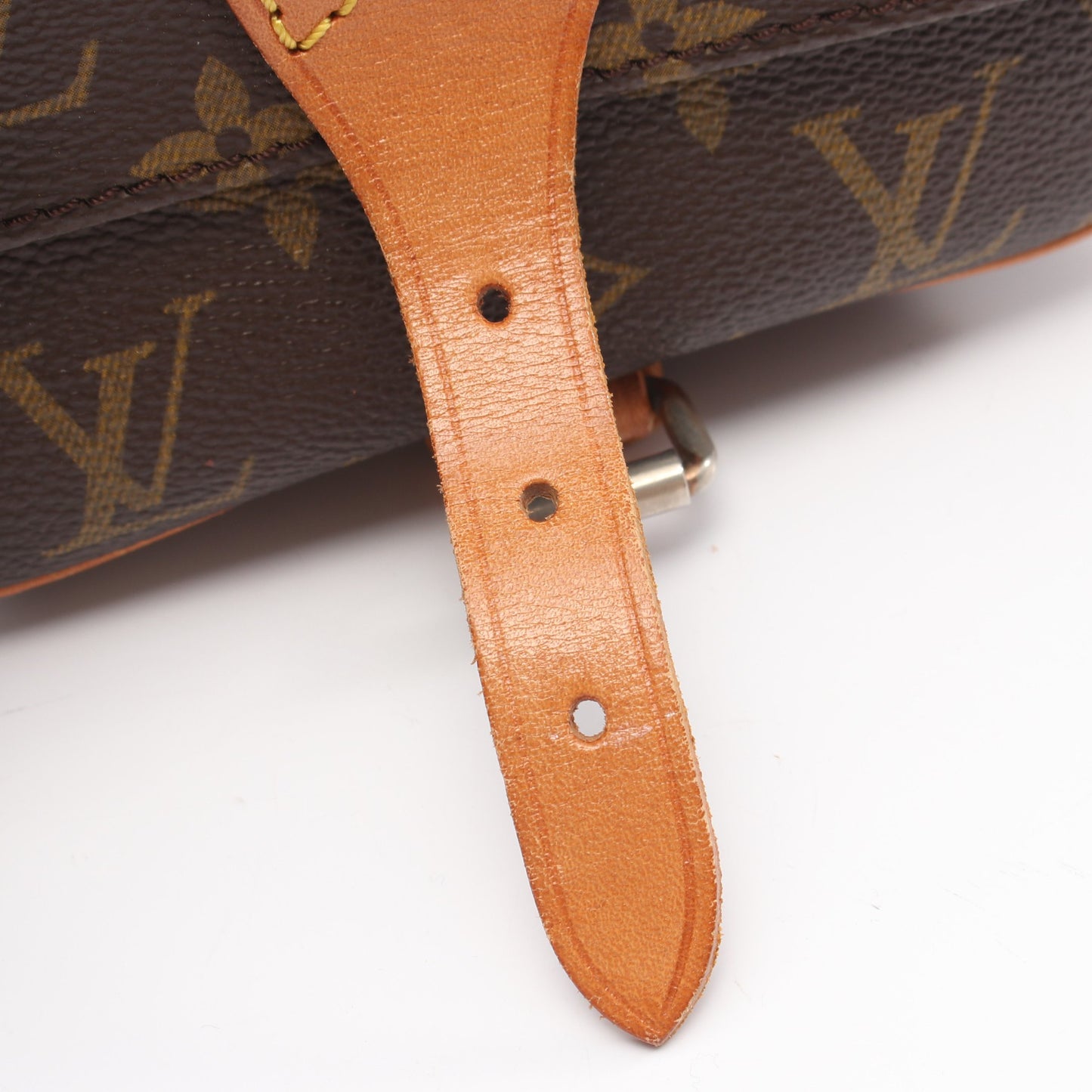 カルトシエールPM モノグラム ショルダーバッグ PVC レザー ブラウン ルイヴィトン バッグ LOUIS VUITTON