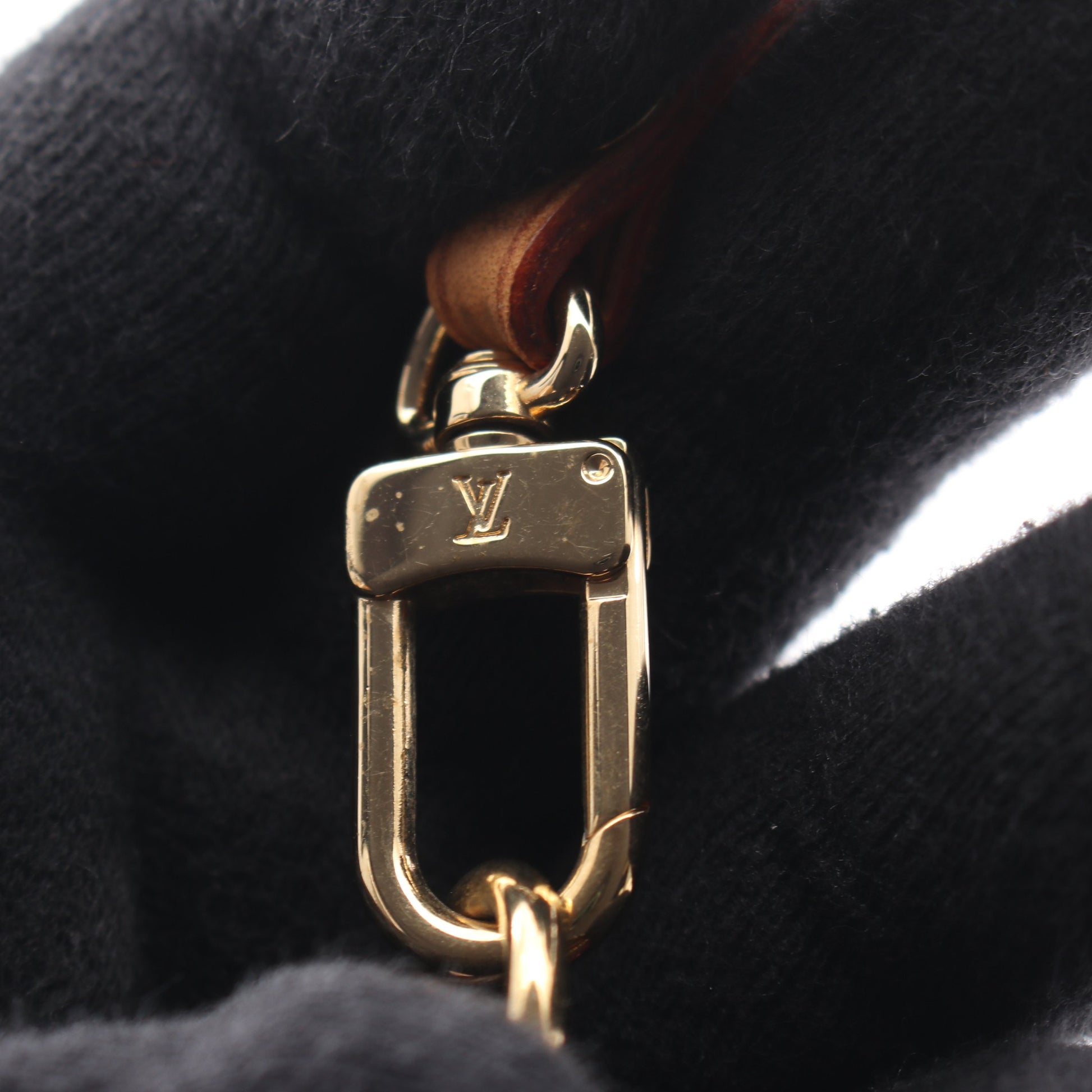 リヴェット ポシェット アクセソワール モノグラム ハンドバッグ PVC レザー ブラウン ルイヴィトン バッグ LOUIS VUITTON
