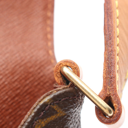 ミュゼットサルサ ショートストラップ モノグラム ショルダーバッグ PVC レザー ブラウン ルイヴィトン バッグ LOUIS VUITTON