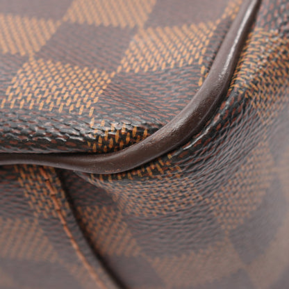 シェルトンMM ダミエエベヌ ショルダーバッグ PVC レザー ブラウン ルイヴィトン バッグ LOUIS VUITTON
