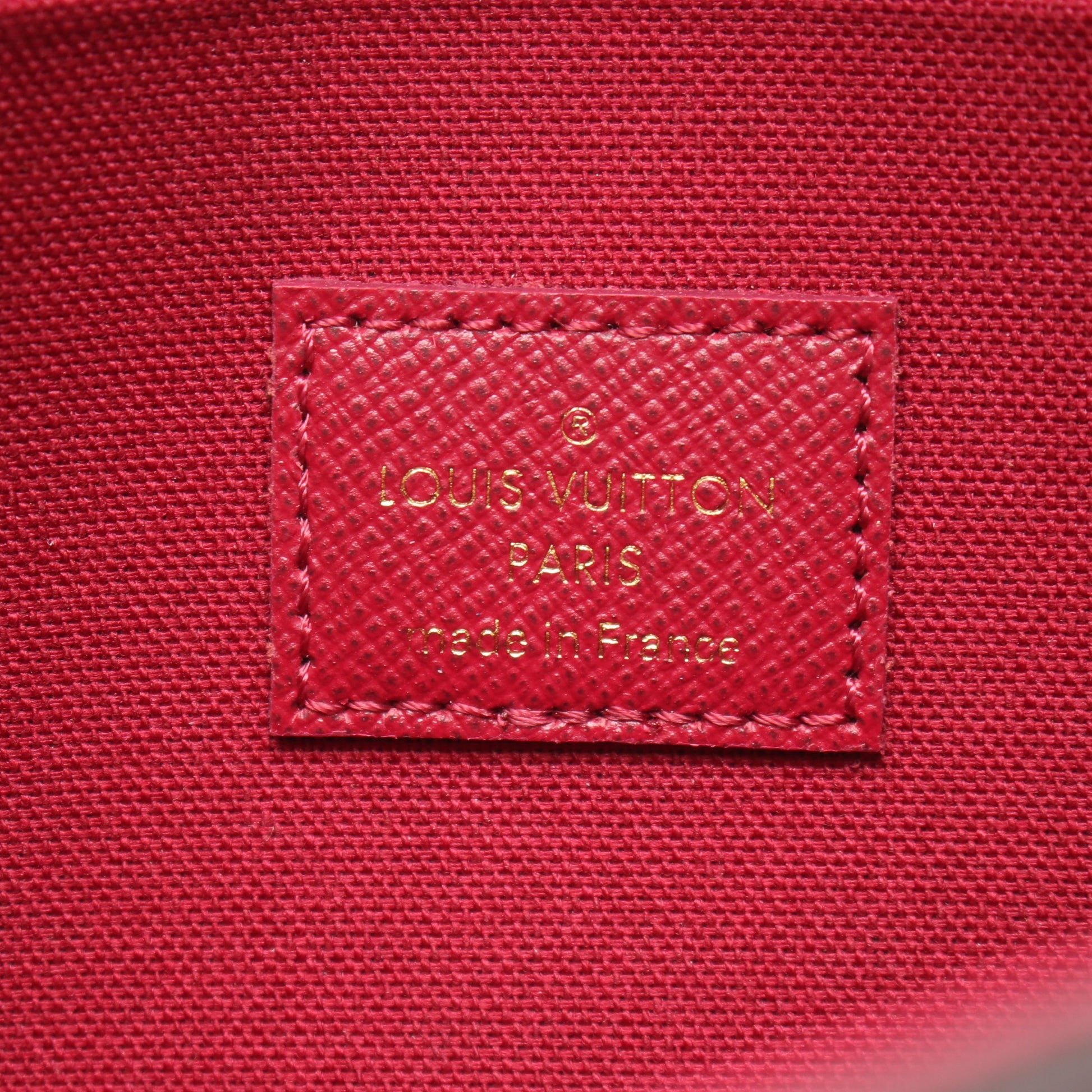 ポシェット フェリシー モノグラム フューシャ チェーンウォレット PVC レザー ブラウン ルイヴィトン バッグ LOUIS VUITTON