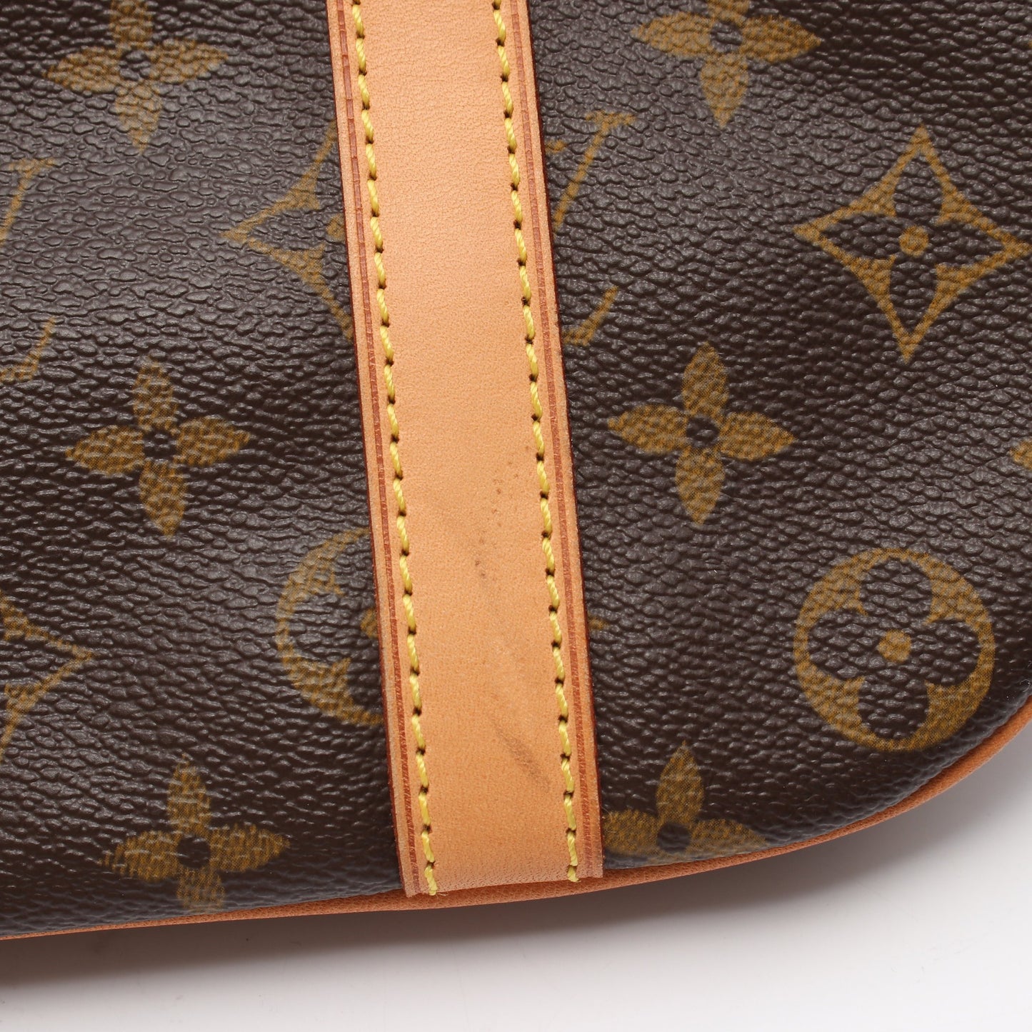 サックショッピング モノグラム ショルダーバッグ トートバッグ PVC レザー ブラウン ルイヴィトン バッグ LOUIS VUITTON