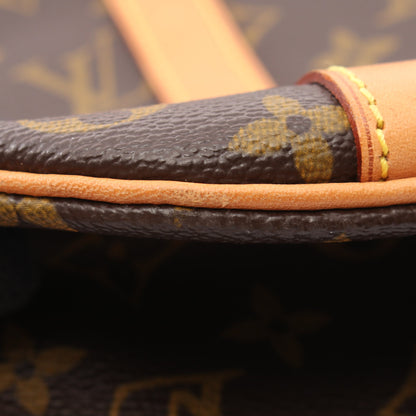 サックショッピング モノグラム ショルダーバッグ トートバッグ PVC レザー ブラウン ルイヴィトン バッグ LOUIS VUITTON