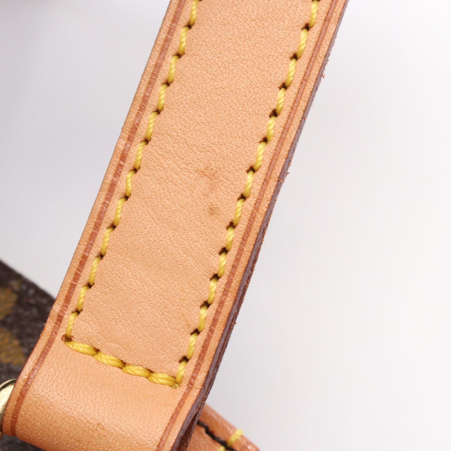 サックショッピング モノグラム ショルダーバッグ トートバッグ PVC レザー ブラウン ルイヴィトン バッグ LOUIS VUITTON