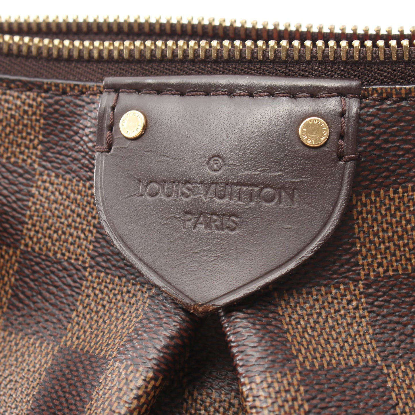 シエナPM ダミエエベヌ 2WAY ハンドバッグ PVC レザー ブラウン ルイヴィトン バッグ LOUIS VUITTON