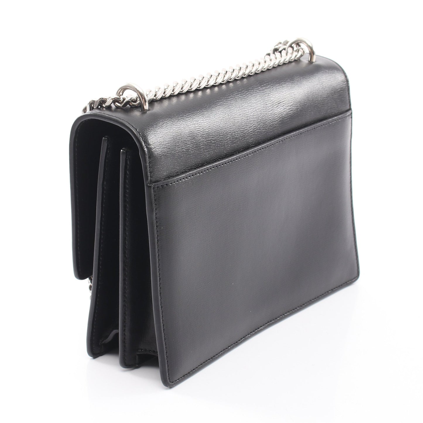 サンセット チェーンショルダーバッグ レザー ブラック サンローランパリ バッグ SAINT LAURENT PARIS