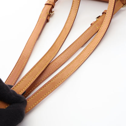 ミニモンスリ モノグラム バックパック リュックサック PVC レザー ブラウン ルイヴィトン バッグ LOUIS VUITTON