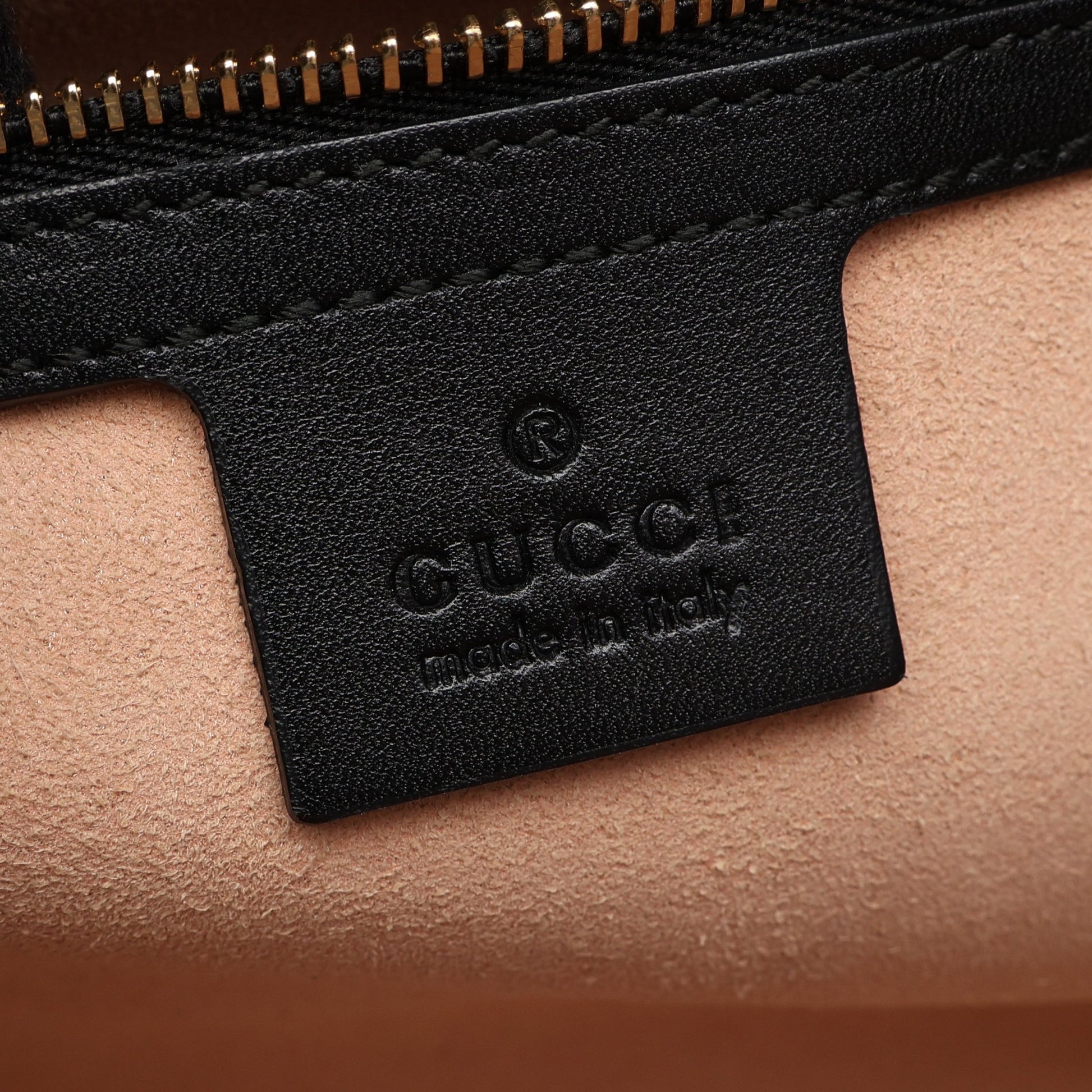 ニムフェア バンブー 2WAY ハンドバッグ レザー ブラック グッチ バッグ GUCCI