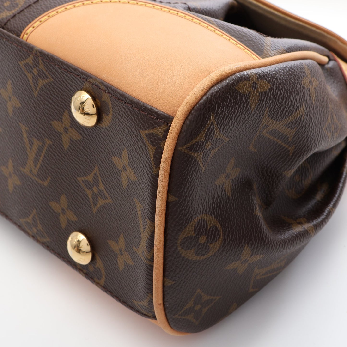 ビバリーMM モノグラム ショルダーバッグ PVC レザー ブラウン ルイヴィトン バッグ LOUIS VUITTON