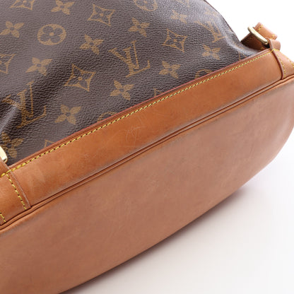 モンスリGM モノグラム バックパック リュックサック PVC レザー ブラウン ルイヴィトン バッグ LOUIS VUITTON