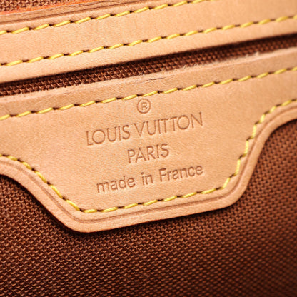 モンスリGM モノグラム バックパック リュックサック PVC レザー ブラウン ルイヴィトン バッグ LOUIS VUITTON
