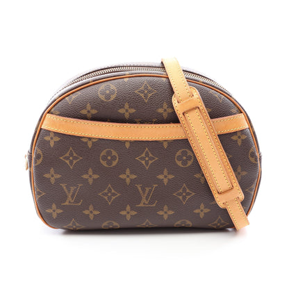 ブロワ モノグラム ショルダーバッグ PVC レザー ブラウン ルイヴィトン バッグ LOUIS VUITTON
