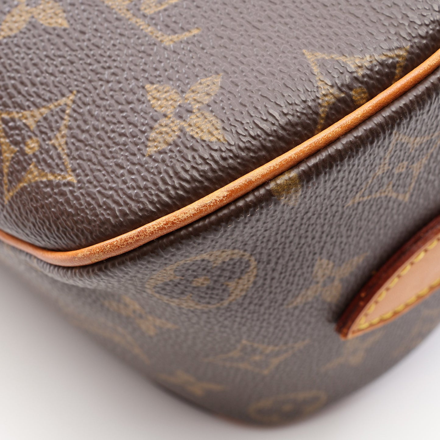 ブロワ モノグラム ショルダーバッグ PVC レザー ブラウン ルイヴィトン バッグ LOUIS VUITTON