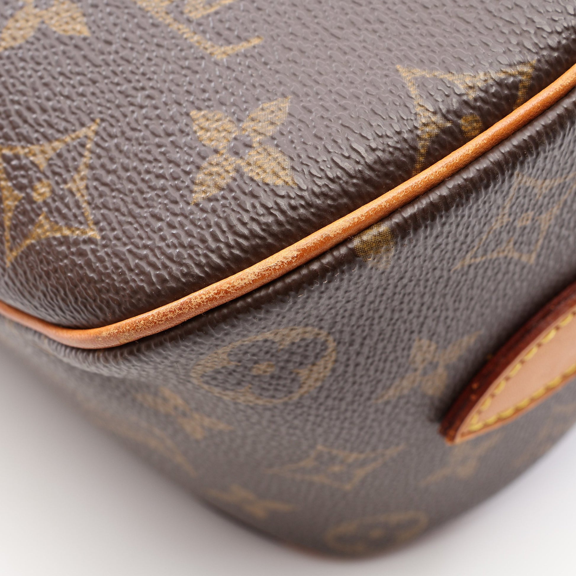 ブロワ モノグラム ショルダーバッグ PVC レザー ブラウン ルイヴィトン バッグ LOUIS VUITTON