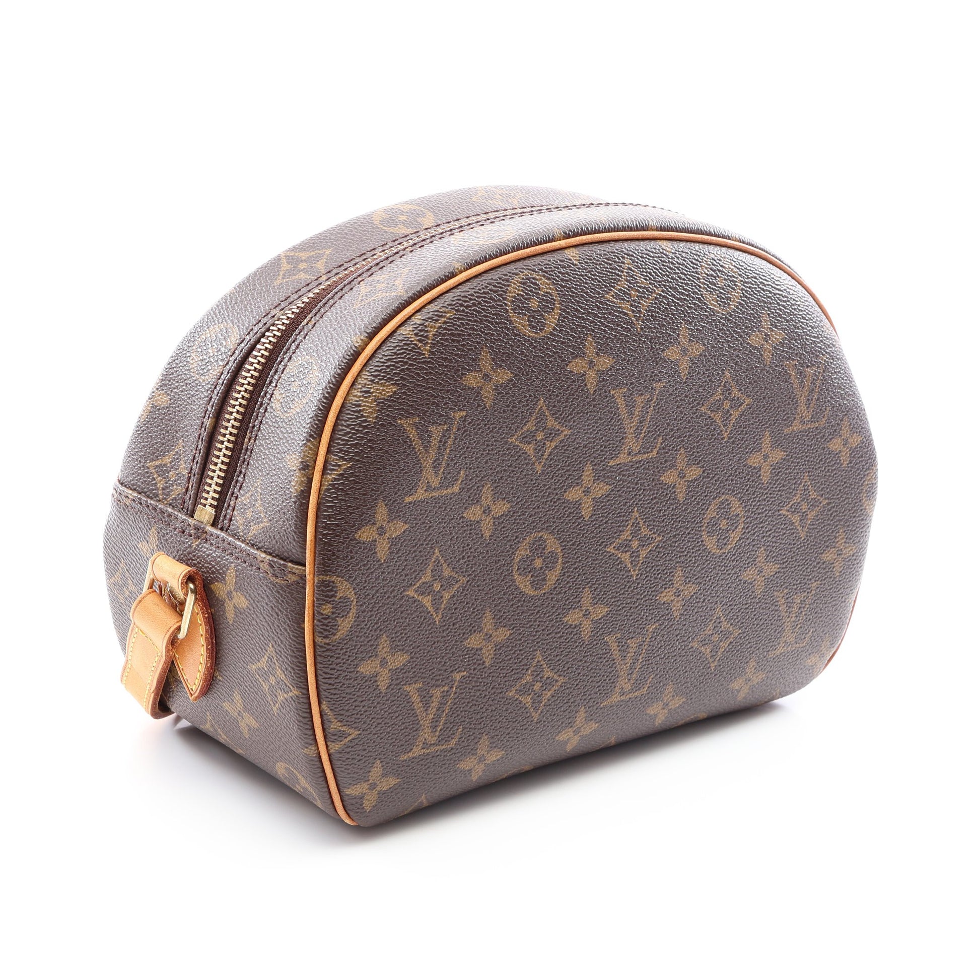 ブロワ モノグラム ショルダーバッグ PVC レザー ブラウン ルイヴィトン バッグ LOUIS VUITTON