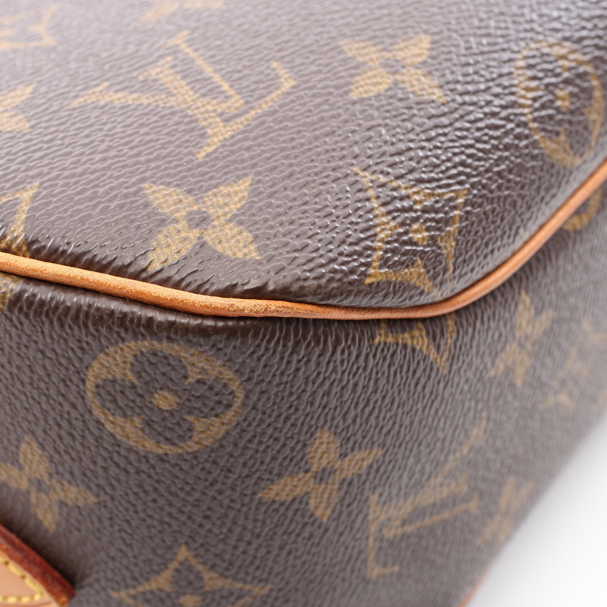 ブロワ モノグラム ショルダーバッグ PVC レザー ブラウン ルイヴィトン バッグ LOUIS VUITTON