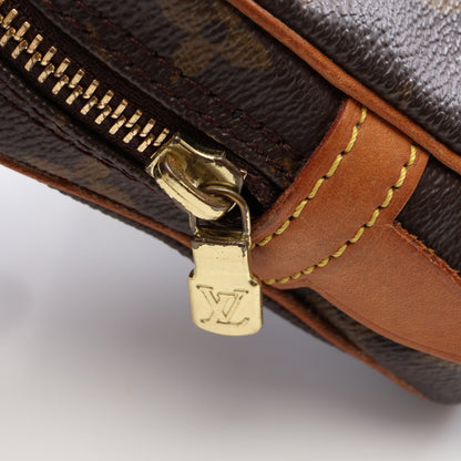 マルリーバンドリエール モノグラム ショルダーバッグ PVC レザー ブラウン ルイヴィトン バッグ LOUIS VUITTON