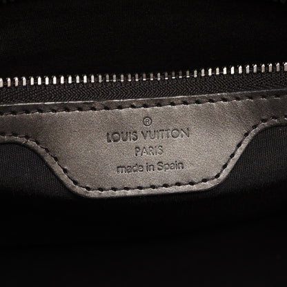 ストックトン モノグラムマット ノワール ハンドバッグ レザー ブラック ルイヴィトン バッグ LOUIS VUITTON