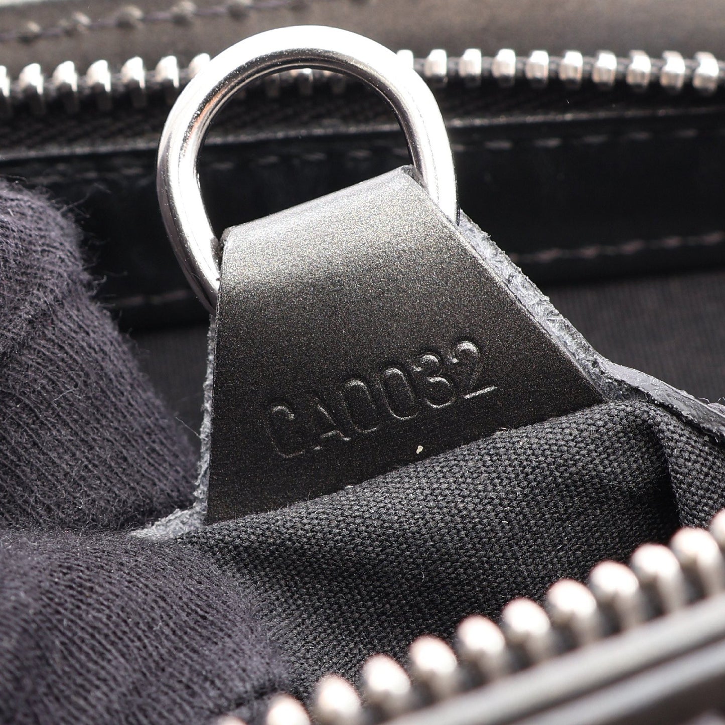 ストックトン モノグラムマット ノワール ハンドバッグ レザー ブラック ルイヴィトン バッグ LOUIS VUITTON