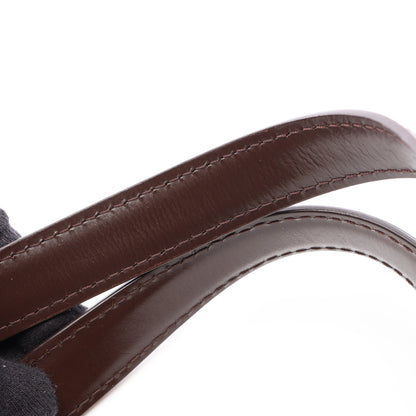 ヴェローナPM ダミエエベヌ ショルダーバッグ PVC レザー ブラウン ルイヴィトン バッグ LOUIS VUITTON
