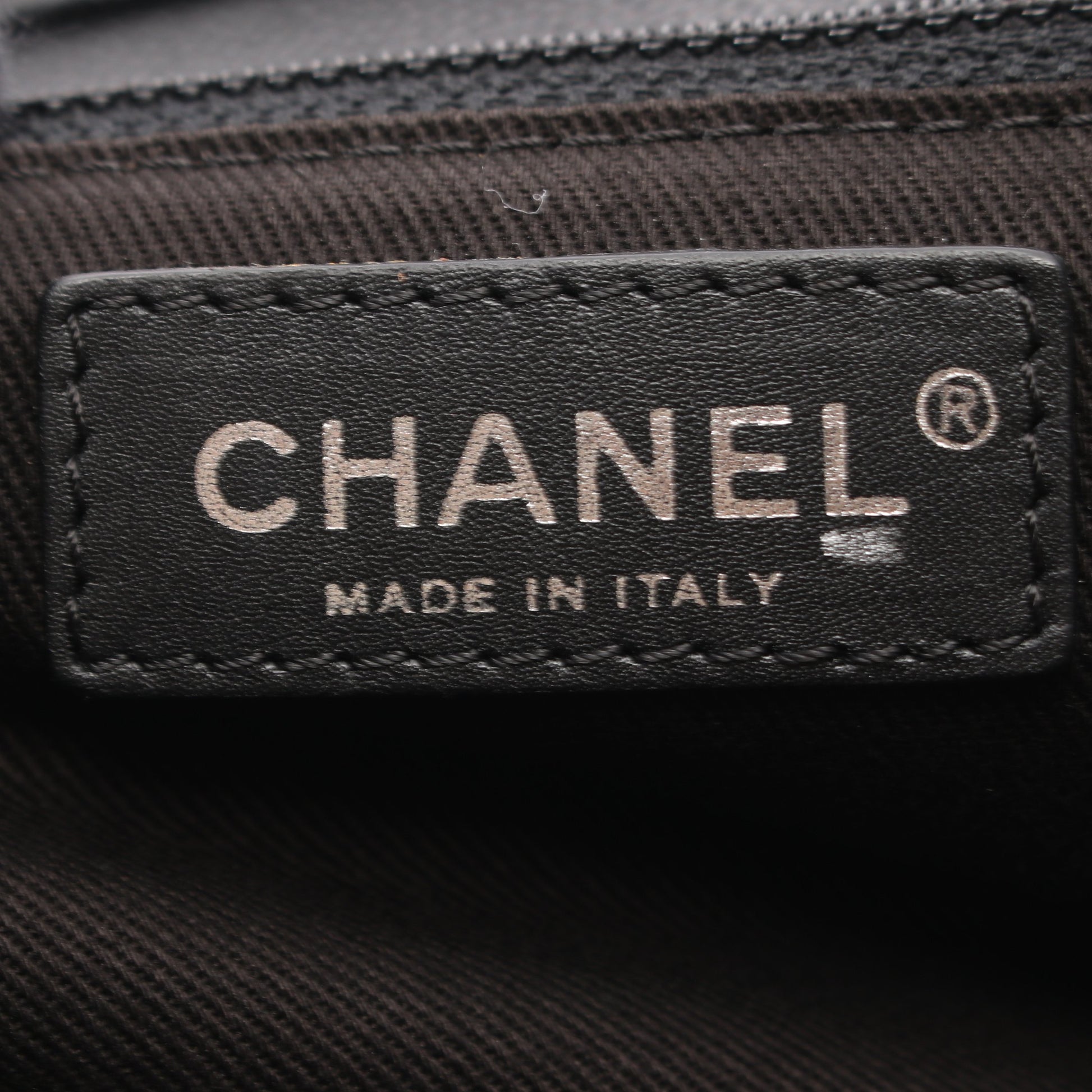 マトラッセ 2.55 アンティークシルバー金具 ショルダーバッグ キャビアスキン キャンバス ブラック シャネル バッグ CHANEL