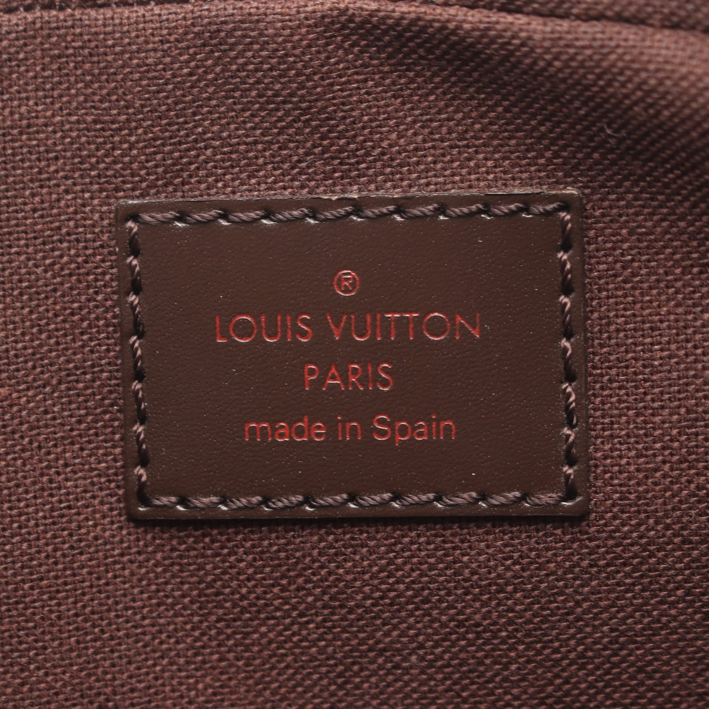 バムバッグ ブルックリン ダミエエベヌ ボディバッグ PVC レザー ブラウン ルイヴィトン バッグ LOUIS VUITTON