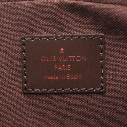 バムバッグ ブルックリン ダミエエベヌ ボディバッグ PVC レザー ブラウン ルイヴィトン バッグ LOUIS VUITTON