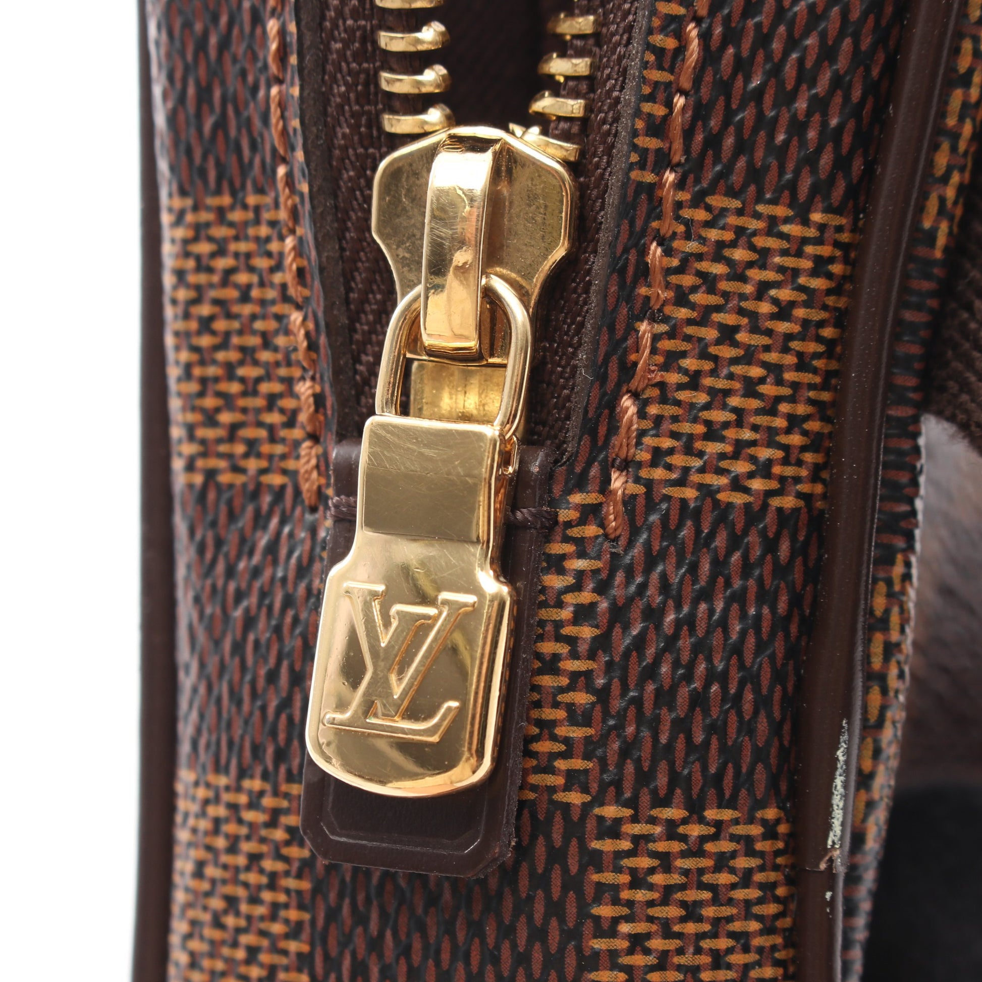 バムバッグ ブルックリン ダミエエベヌ ボディバッグ PVC レザー ブラウン ルイヴィトン バッグ LOUIS VUITTON