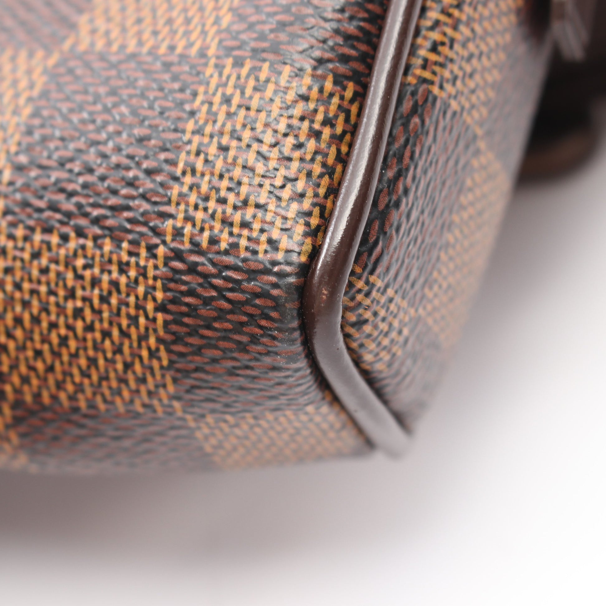 バムバッグ ブルックリン ダミエエベヌ ボディバッグ PVC レザー ブラウン ルイヴィトン バッグ LOUIS VUITTON
